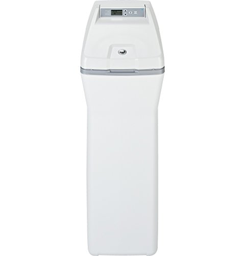 GE Water Softener System | 30,400 Grain | Reduce Hard Mineral Levels at Water Source | Reduce Salt Consumption | Improve Water Quality for Drinking, Laundry, Dishwashing & More | Gray