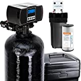 Aquasure Harmony Series 48,000 Grain Water Softener with Fine Mesh Resin For Iron Removal and Pleated Sediment Pre-filter (48,000 Grain)